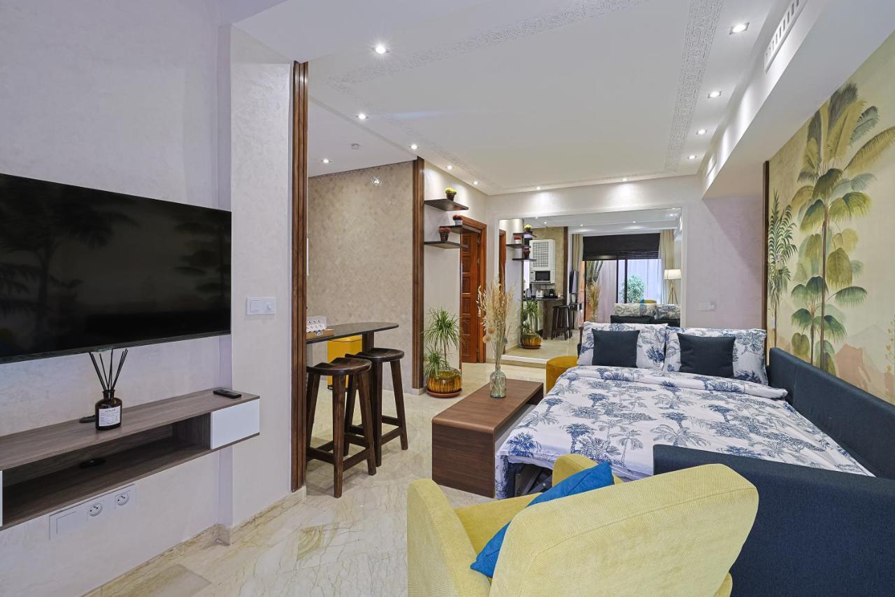 Oasis - Appartement Authentique A Gueliz Marraquexe Exterior foto