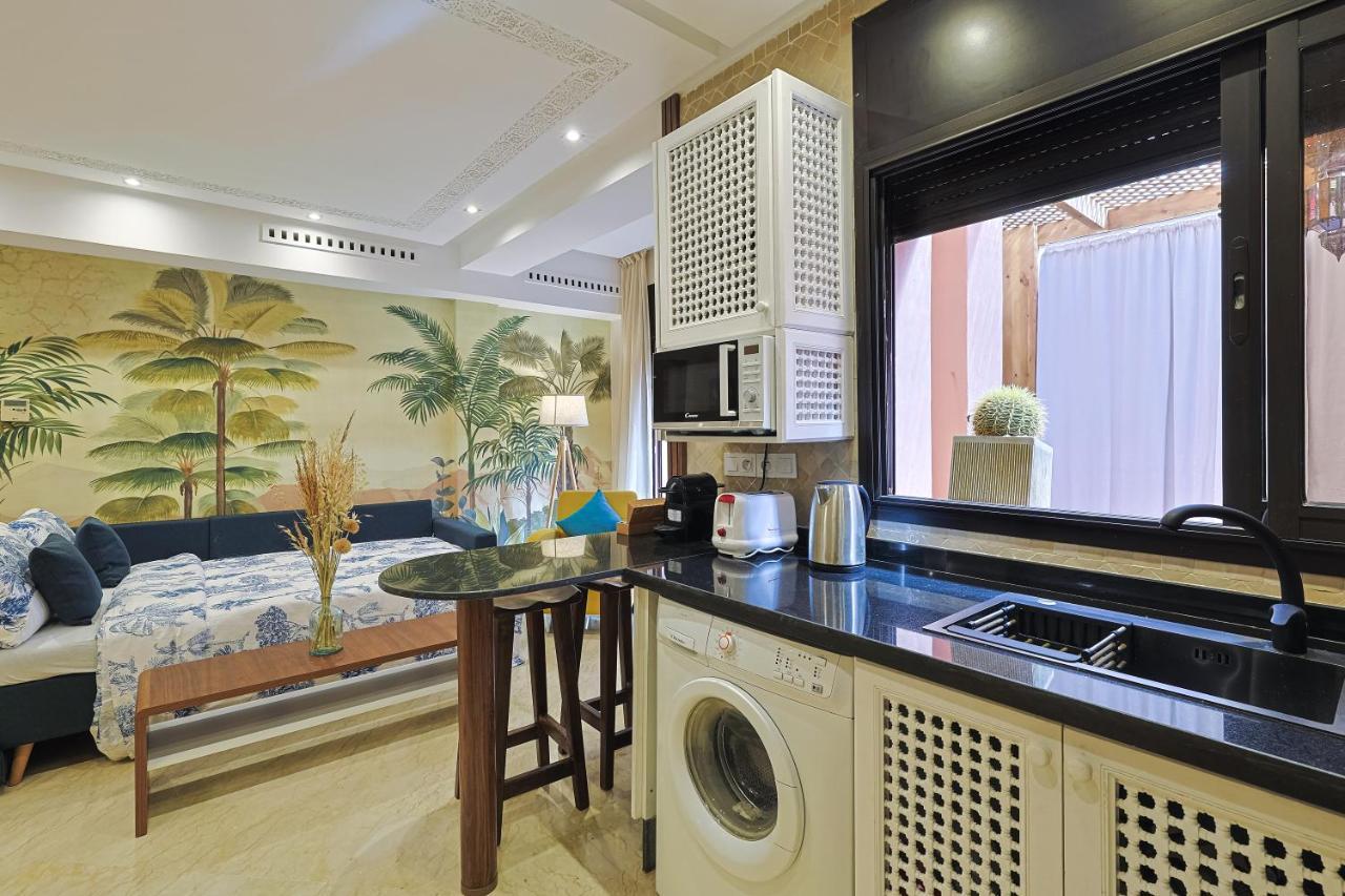 Oasis - Appartement Authentique A Gueliz Marraquexe Exterior foto