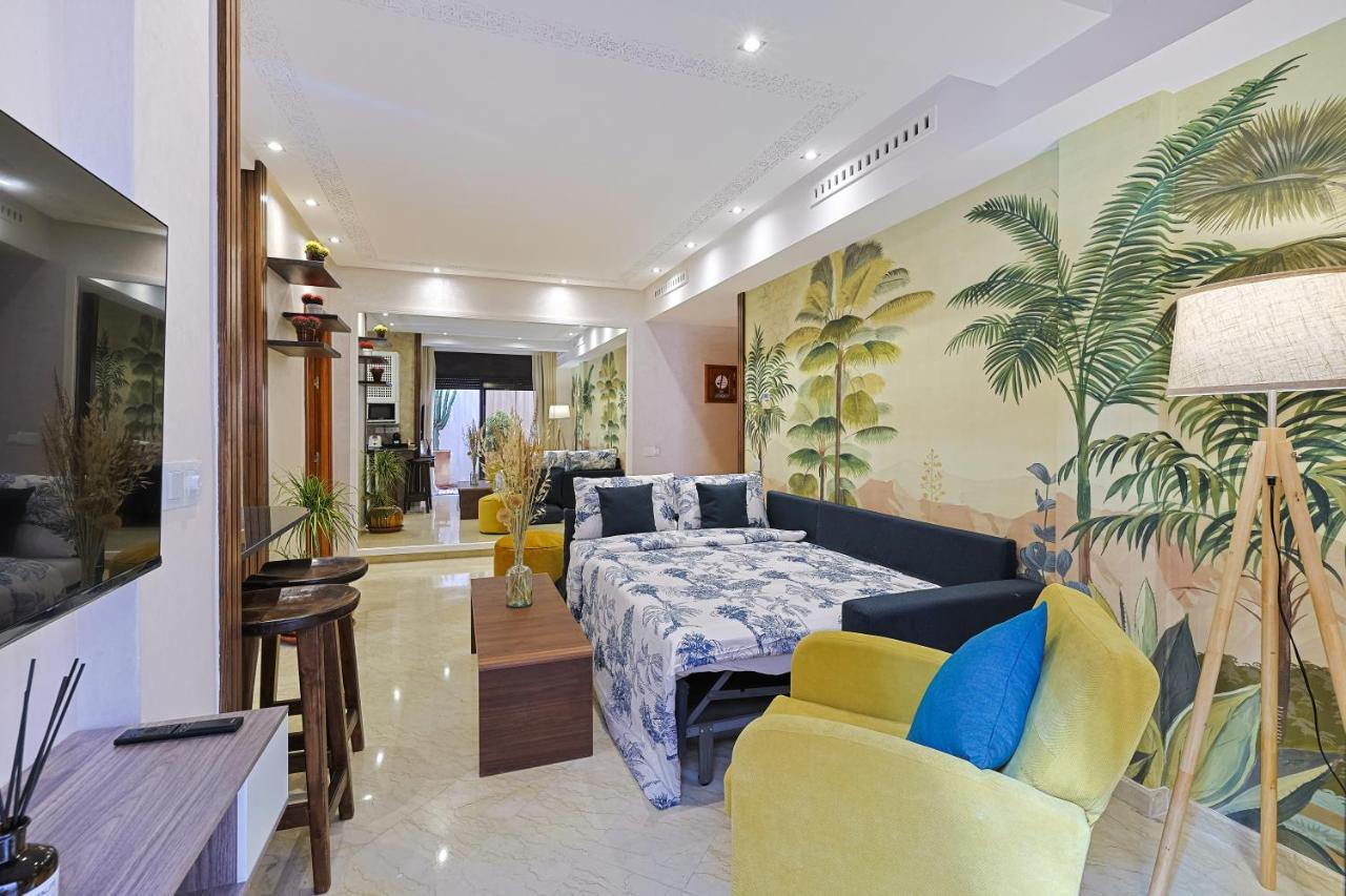 Oasis - Appartement Authentique A Gueliz Marraquexe Exterior foto
