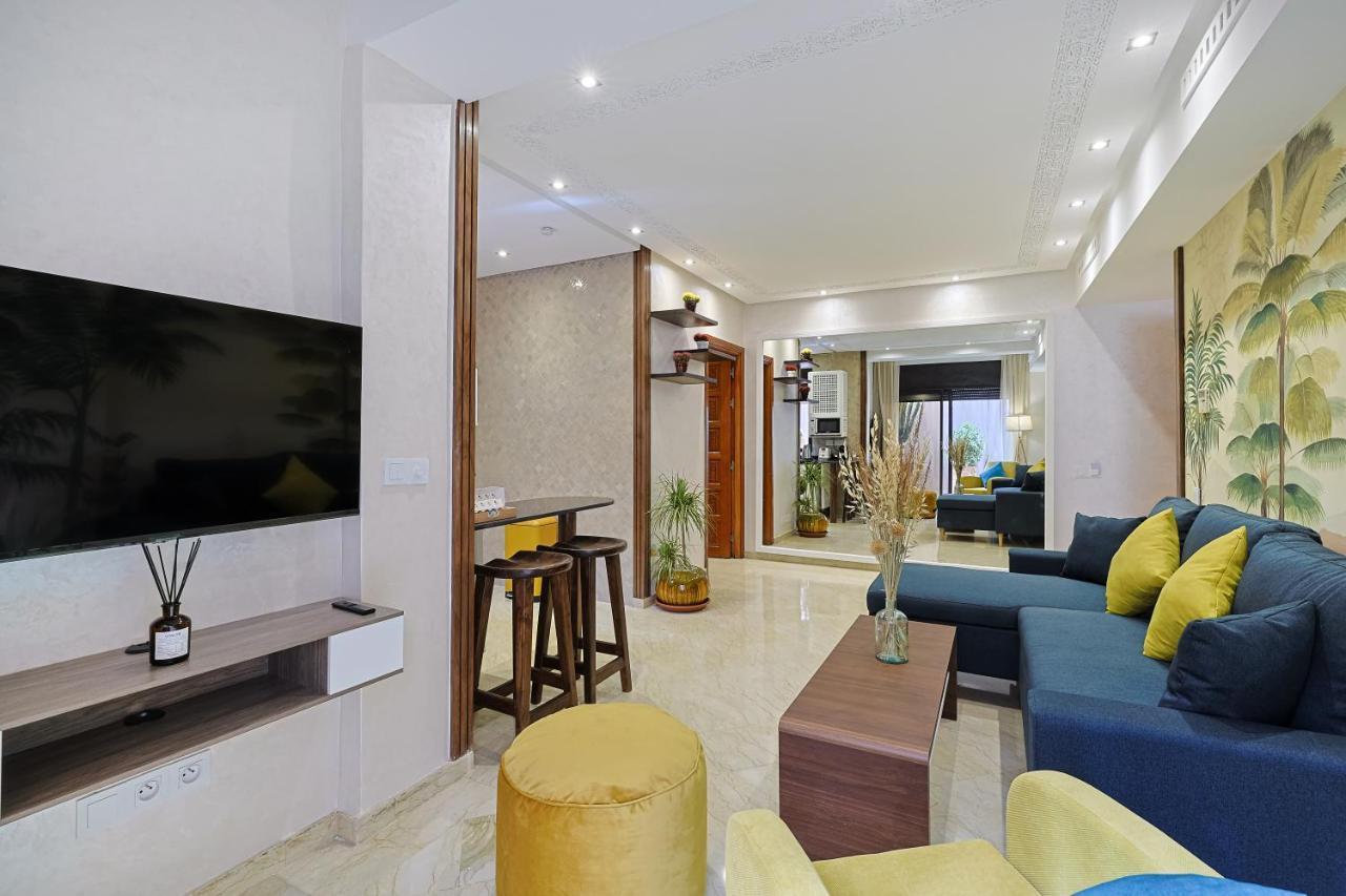 Oasis - Appartement Authentique A Gueliz Marraquexe Exterior foto